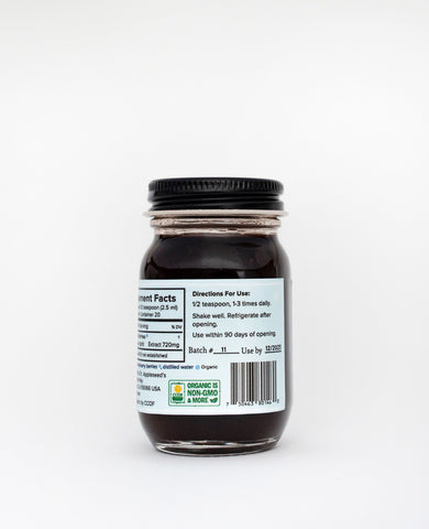Organic Elderberry Extract Unsweetened
